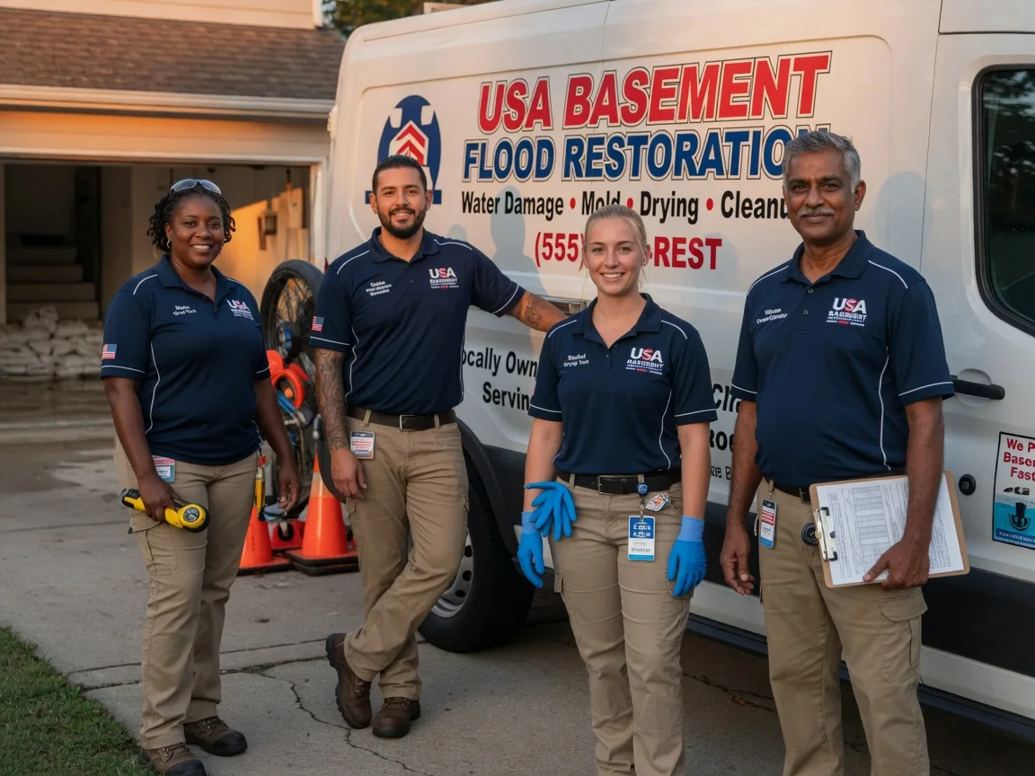 Basement Flood Cleanup company in Shevlin, MN